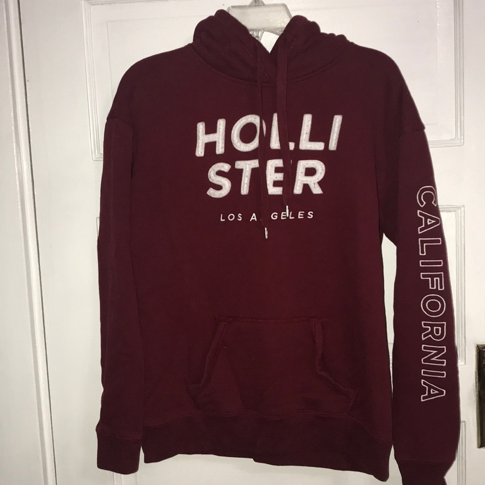 Women’s Red Hollister Hoodie